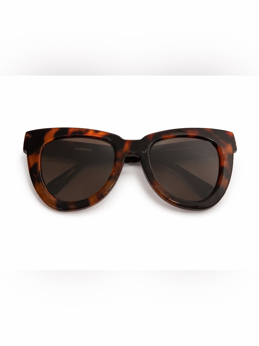 Express Women's Tortoiseshell Sunglasses - Brown Lenses
